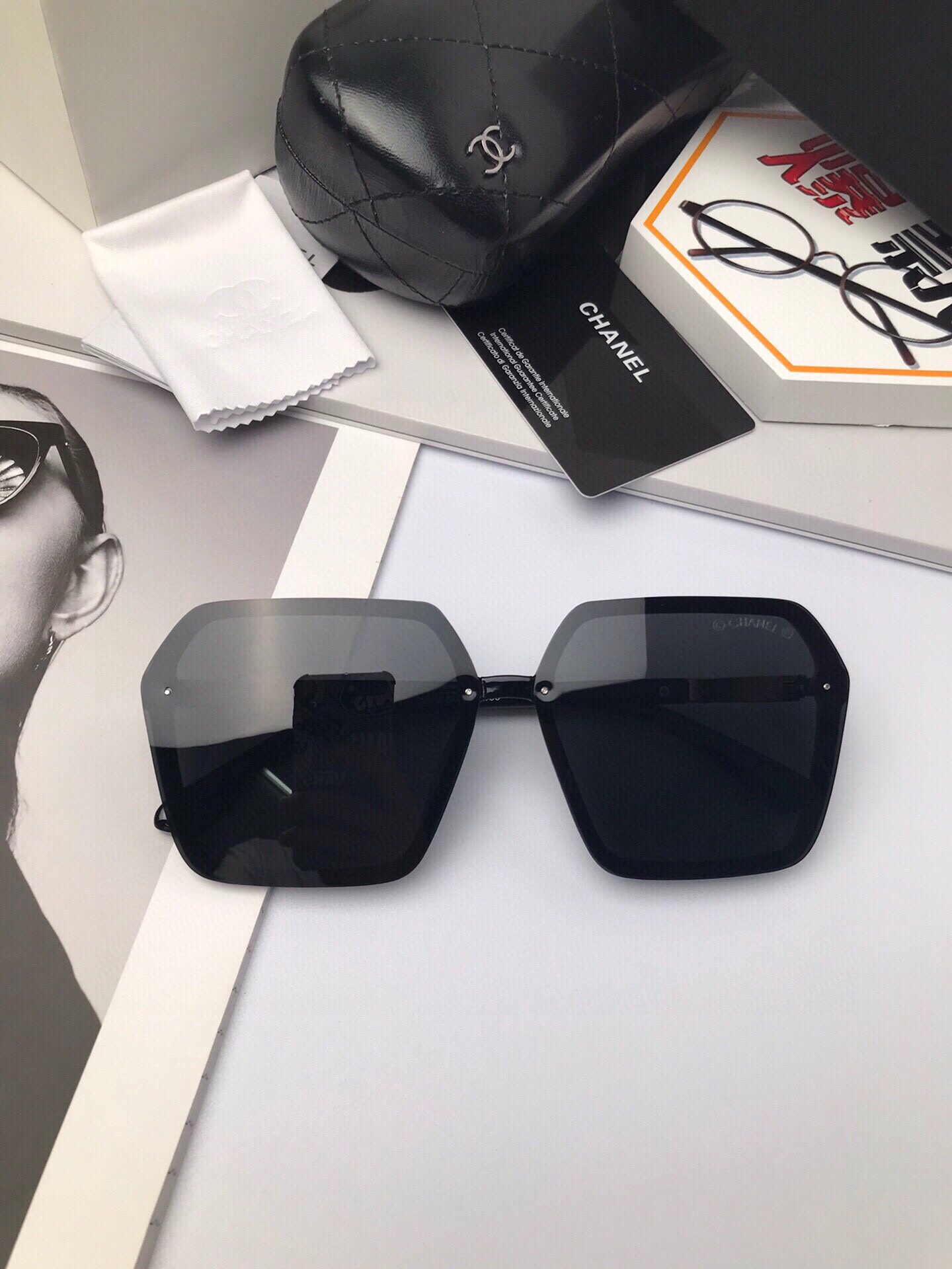 C*hanel Glasses Top