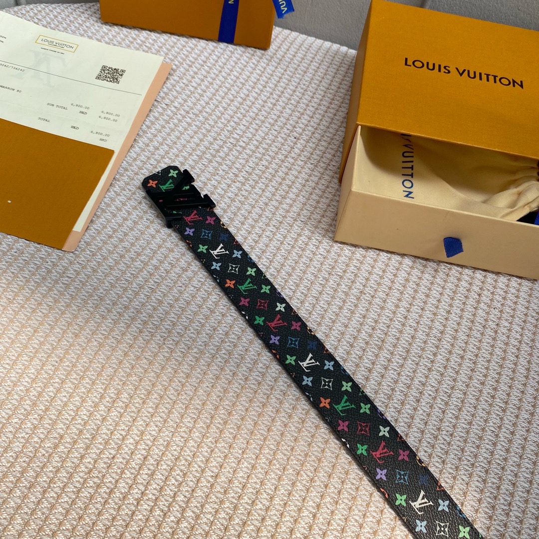 L*ouis V*uitton Belts Top Quality 35MM