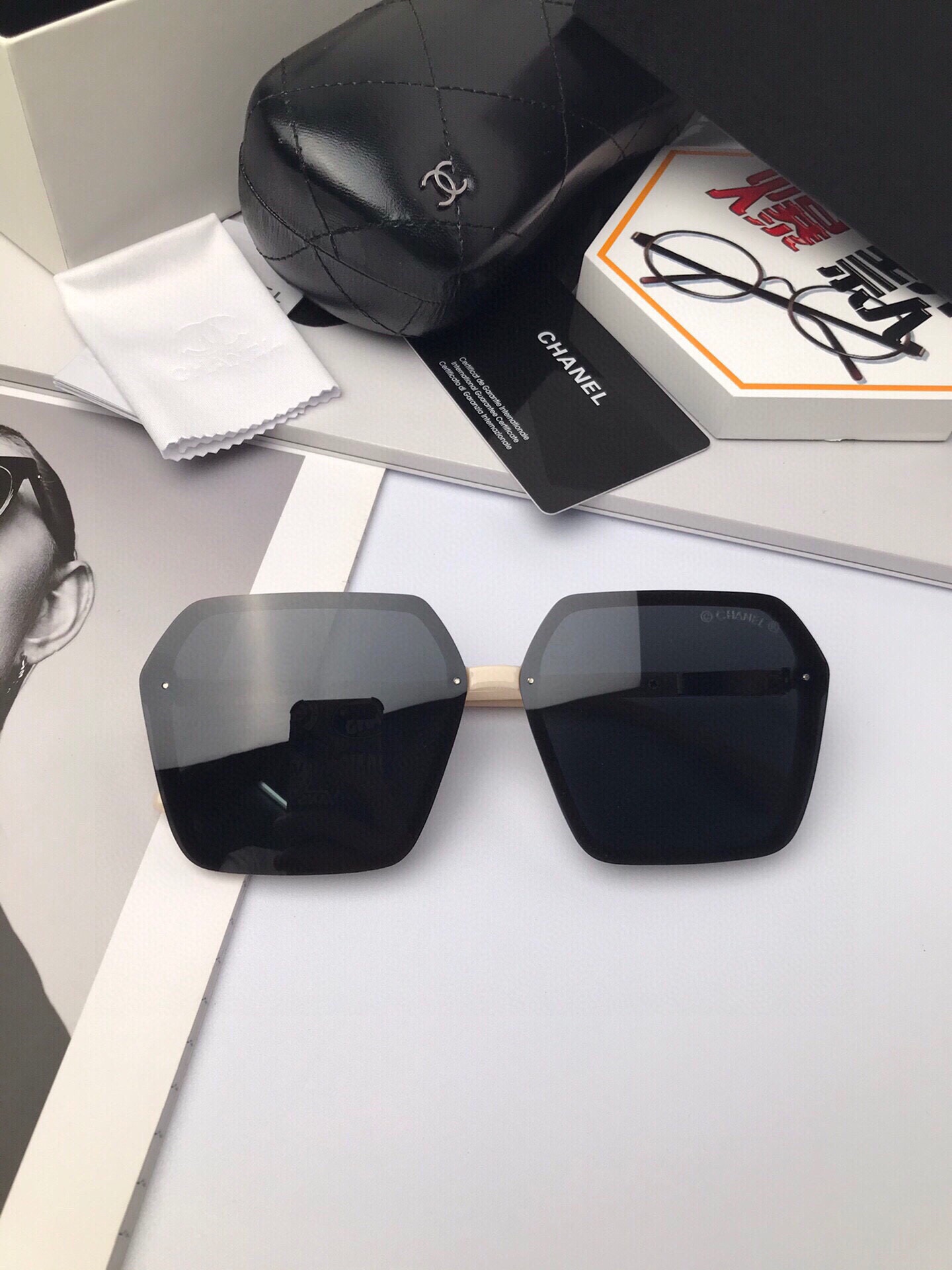 C*hanel Glasses Top