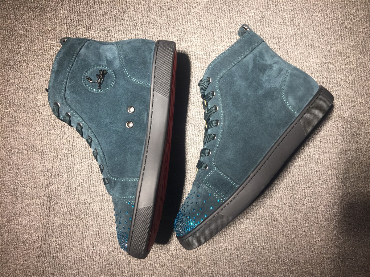 C*ristian L*uboutin Suede Leather Sneaker