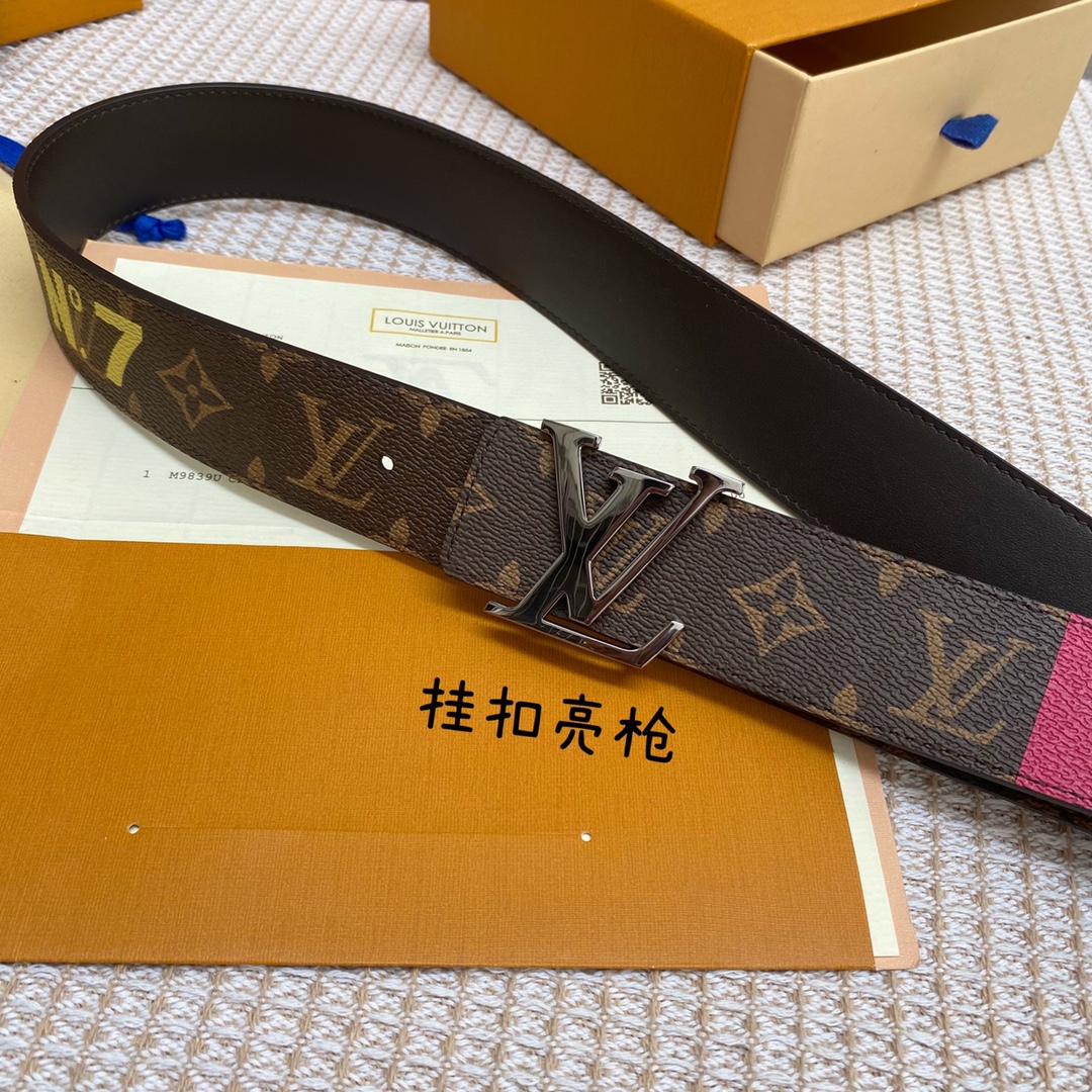 L*ouis V*uitton Belts Top Quality 40MM