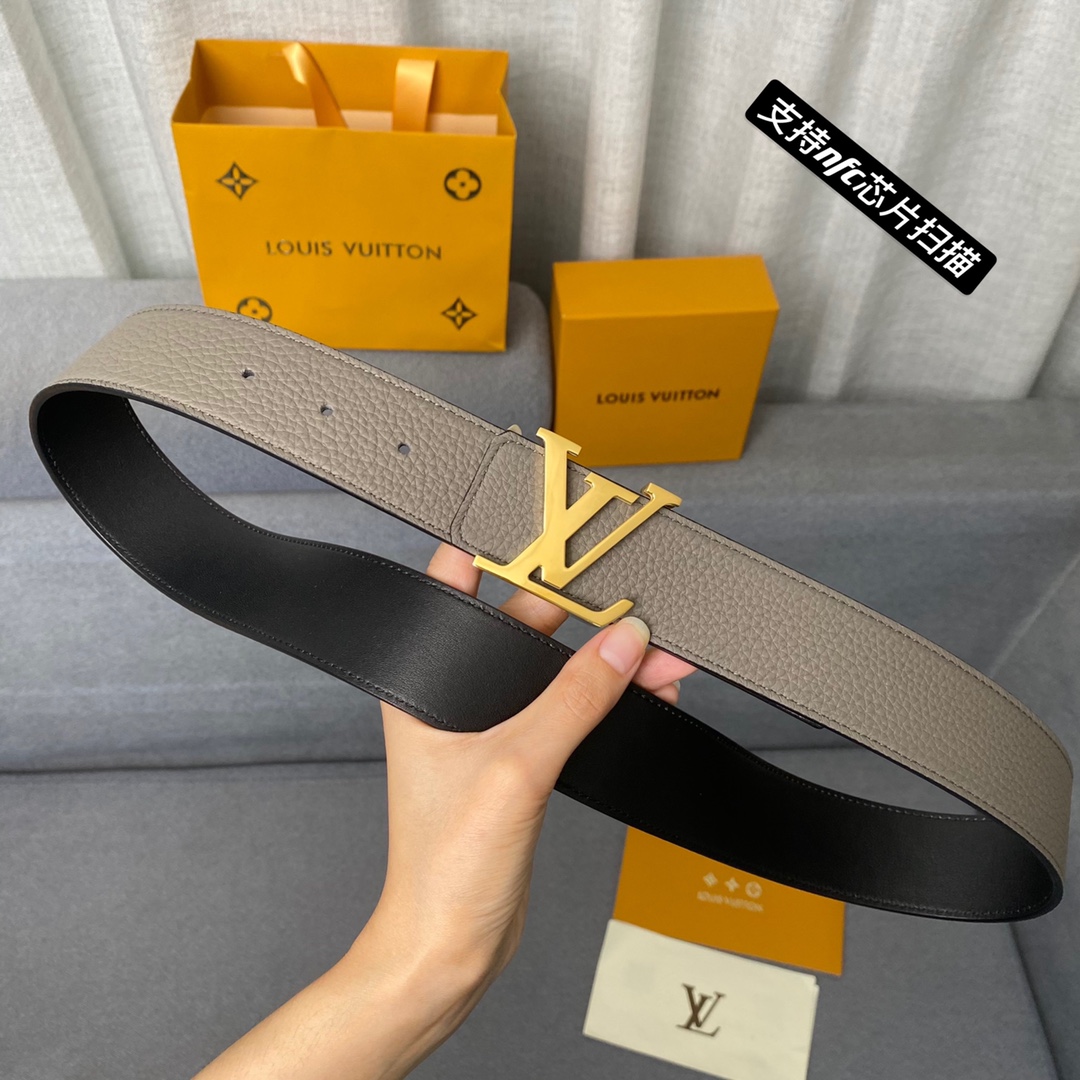 L*ouis V*uitton Belts Top Version 4.0cm