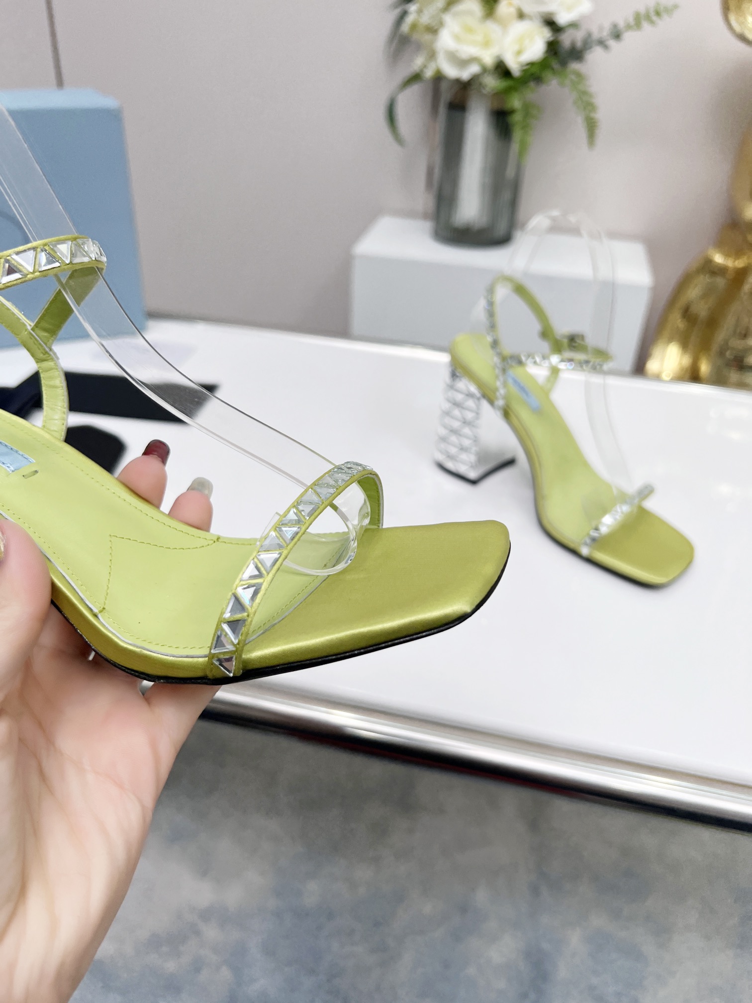 Women P*rada Top Sandals