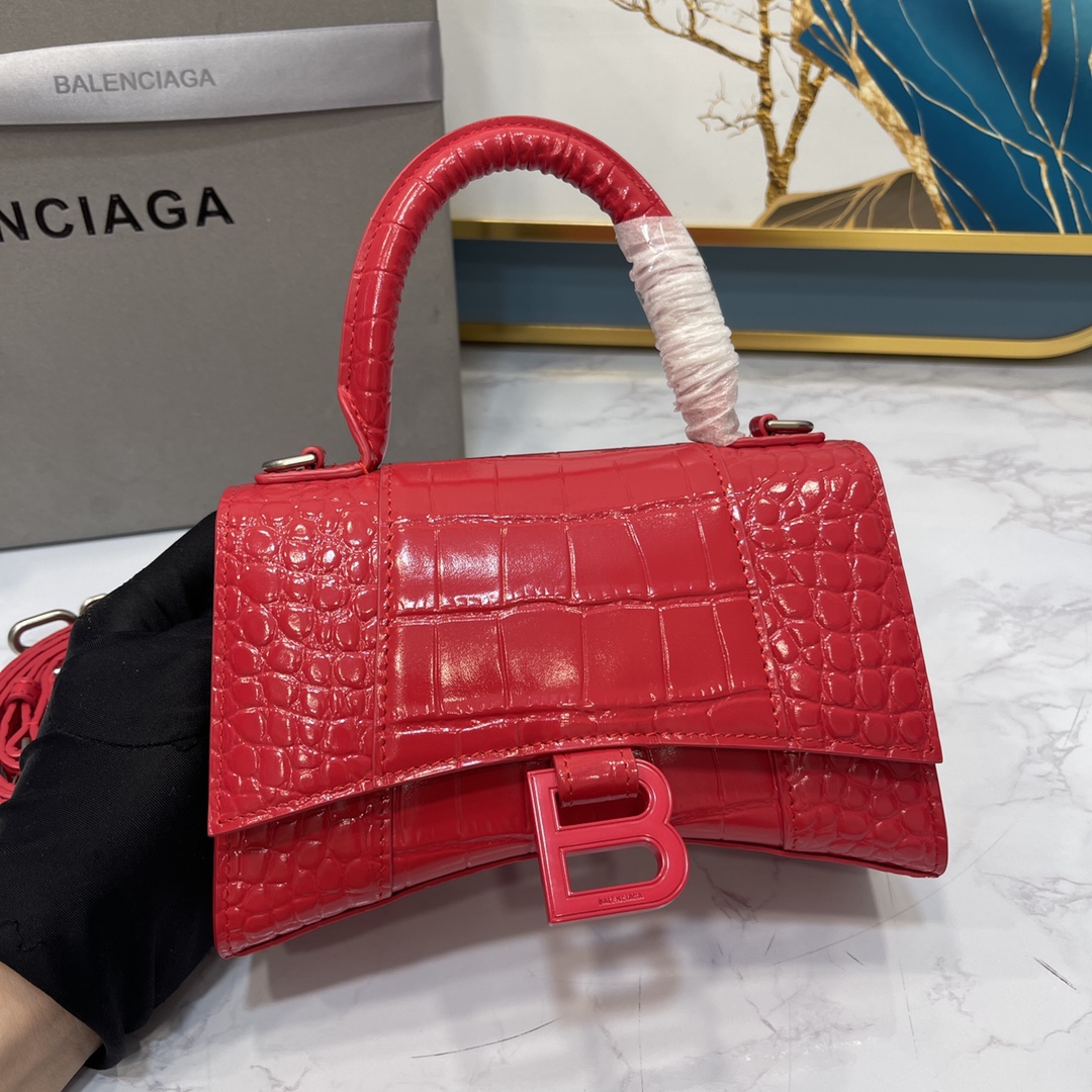 B*alenciaga Bag Top Quality 19x8x21cm