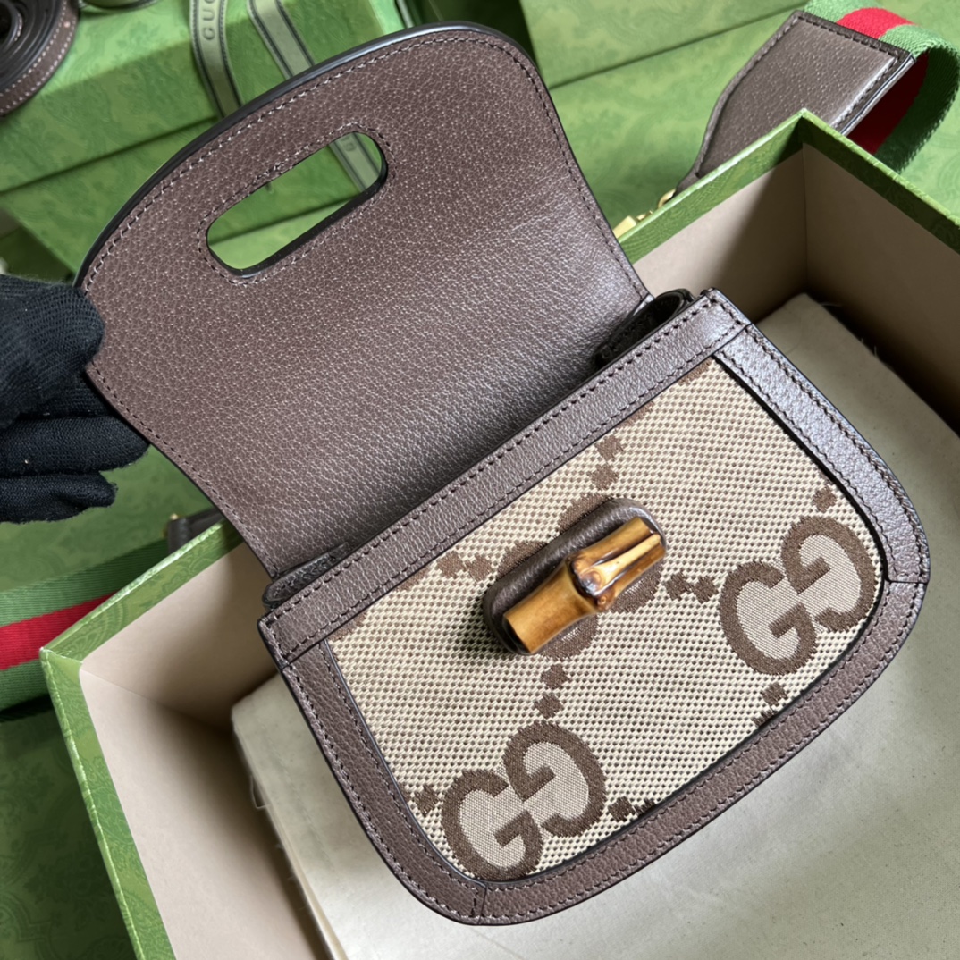 G*ucci Bag Top Quality 17x12x7.5cm