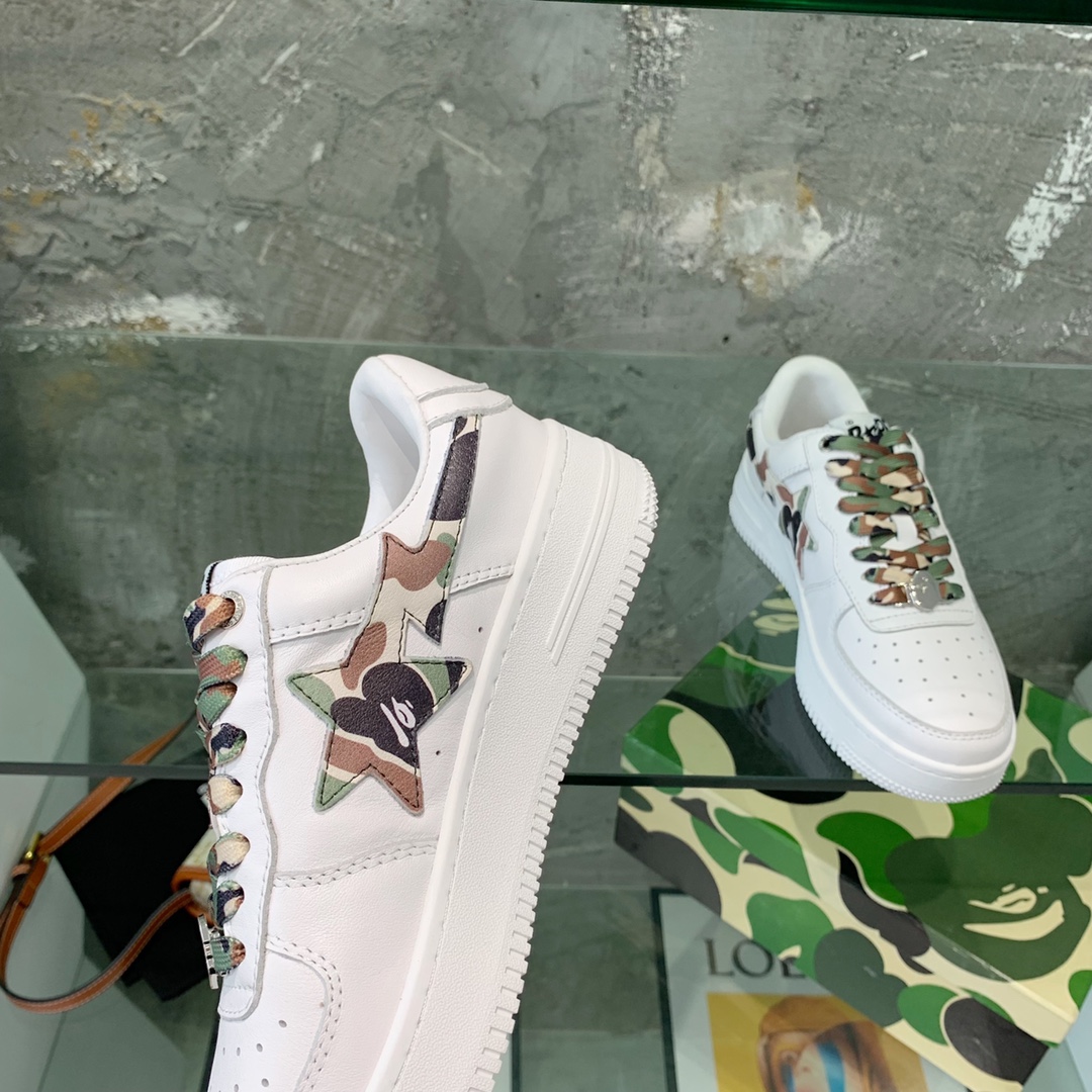 Men Women B*ape Top Sneaker