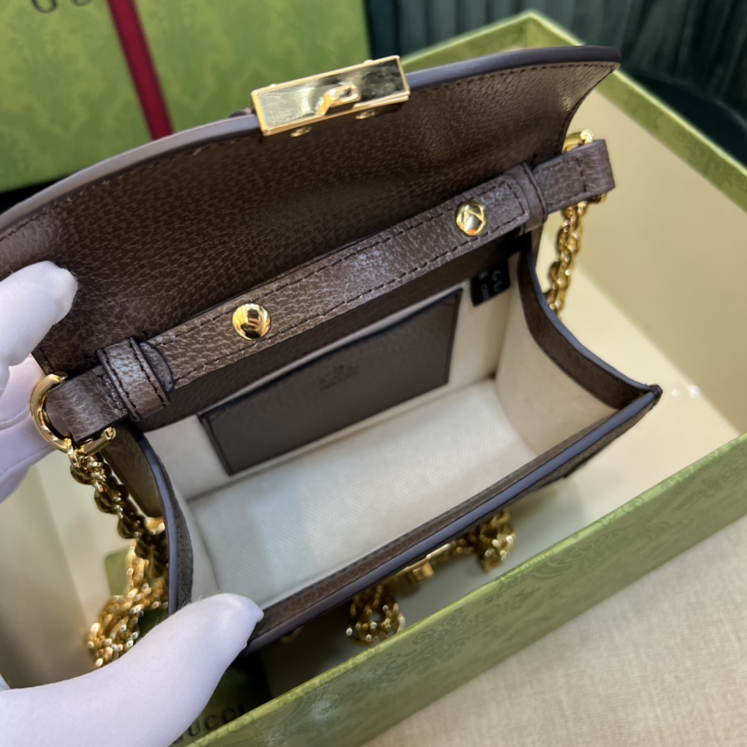 G*ucci Bag Top Quality 17.5*13*6CM