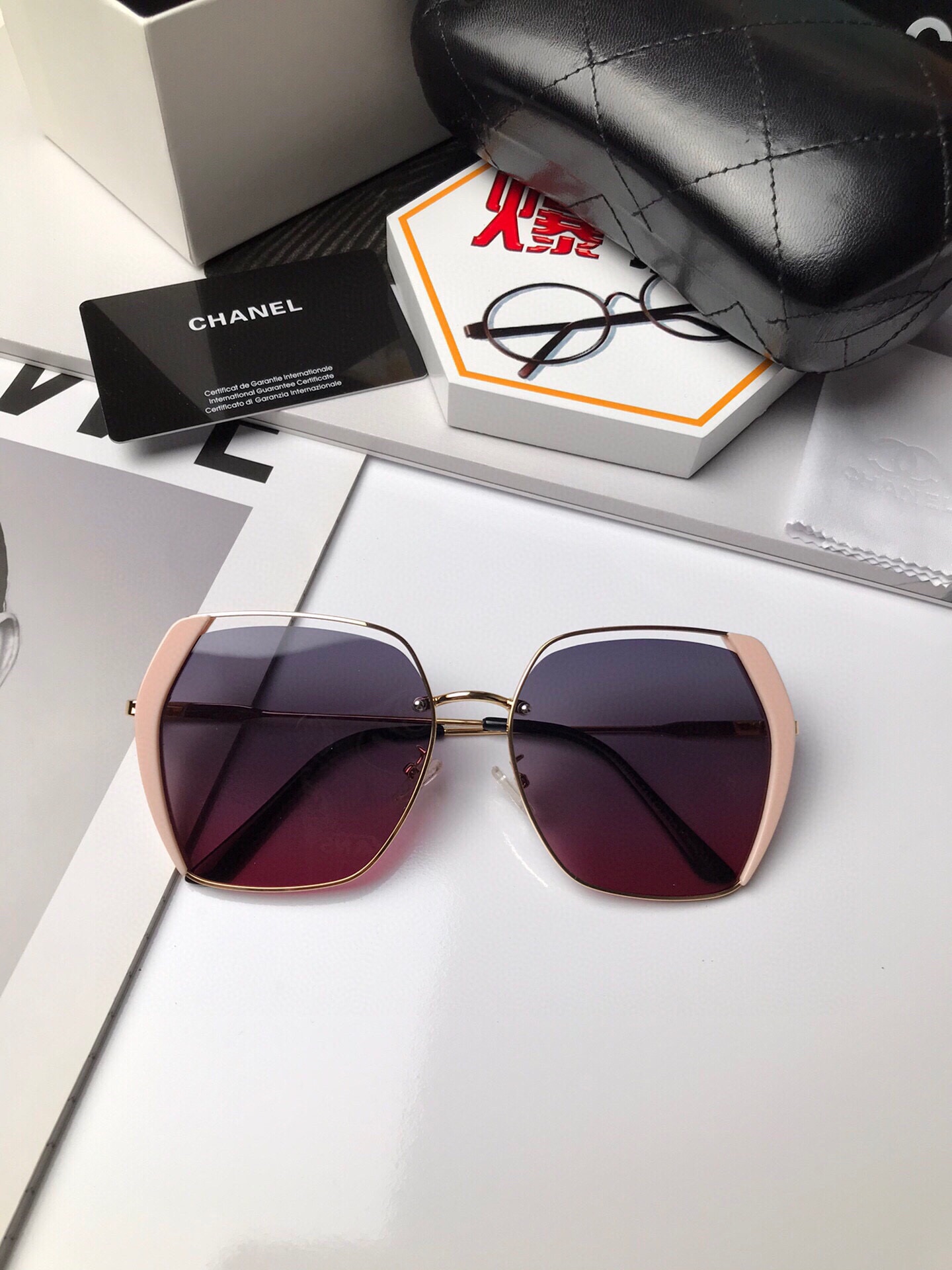 C*hanel Glasses Top