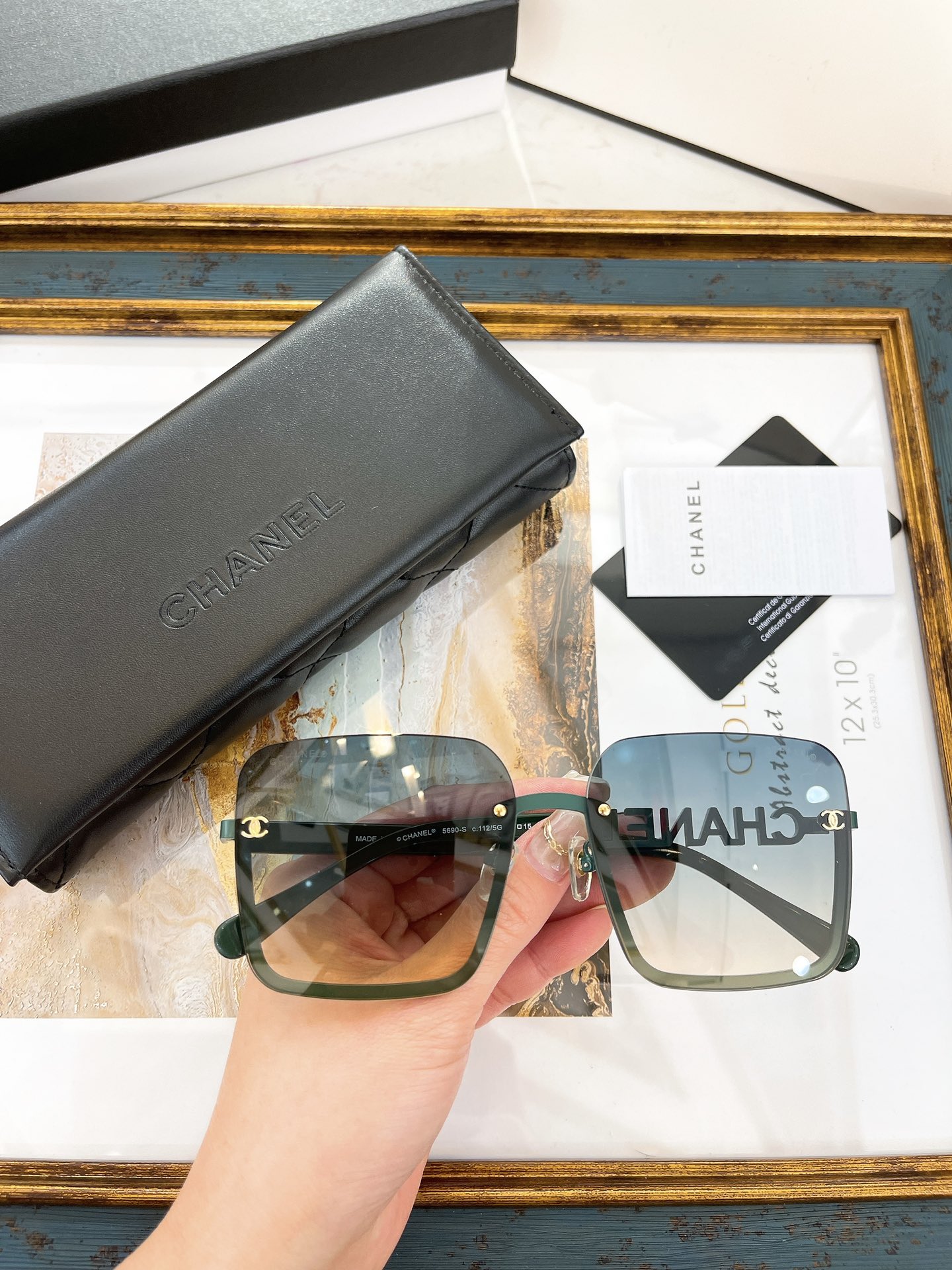 C*hanel Glasses Top