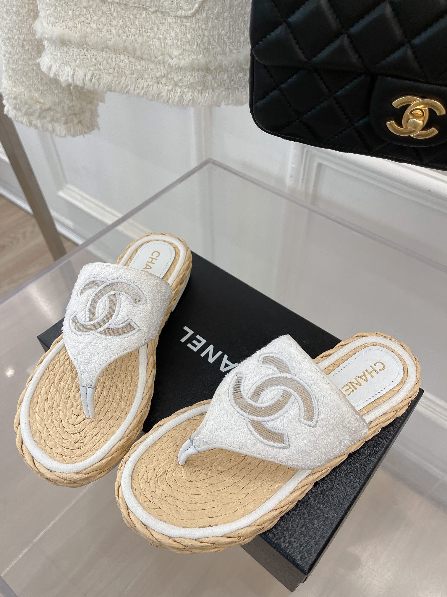 Women C*hanel Top Sandals