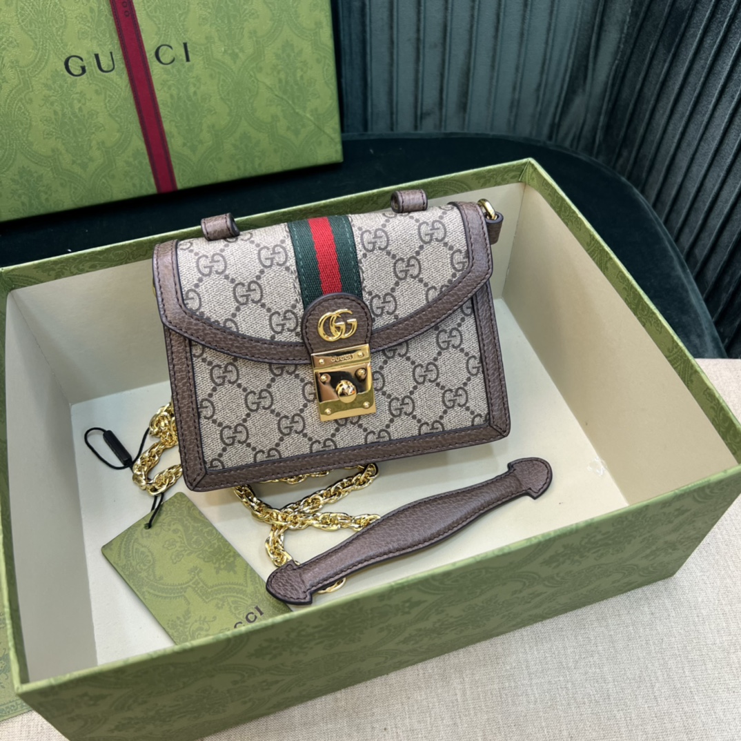 G*ucci Bag Top Quality 17.5*13*6CM