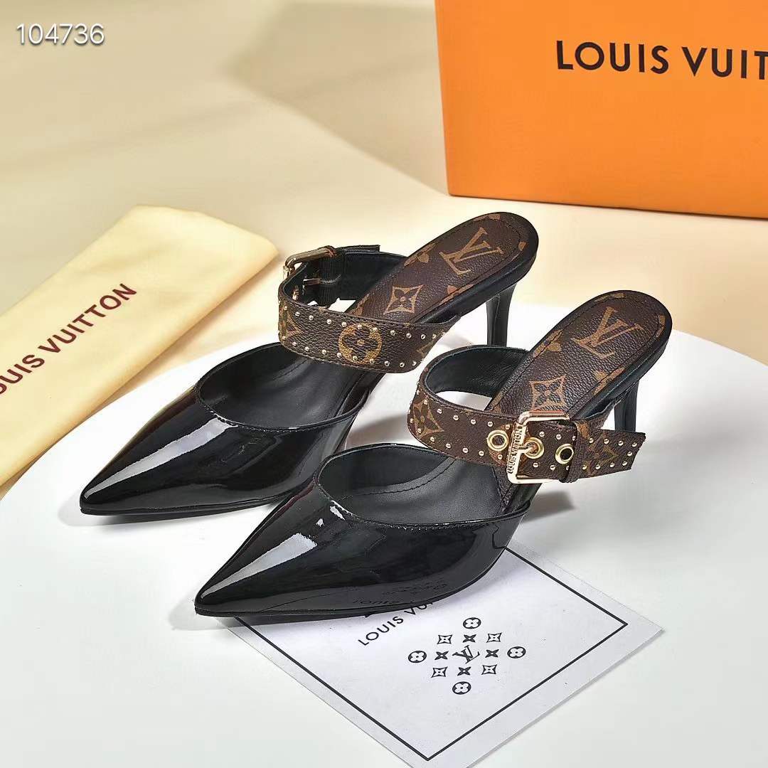 Women L*ouis V*uitton Top Slippers