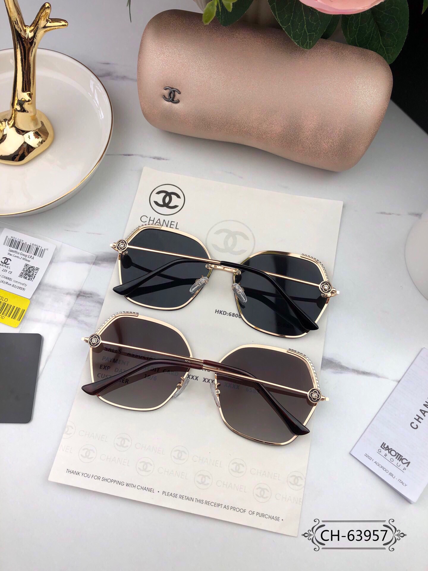 C*hanel Glasses Top