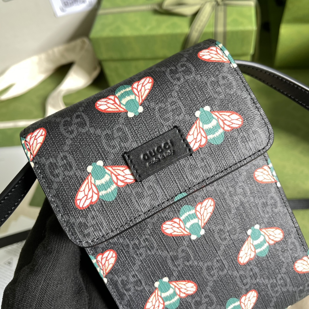G*ucci Bag Top Quality 11.5*18*3.5cm