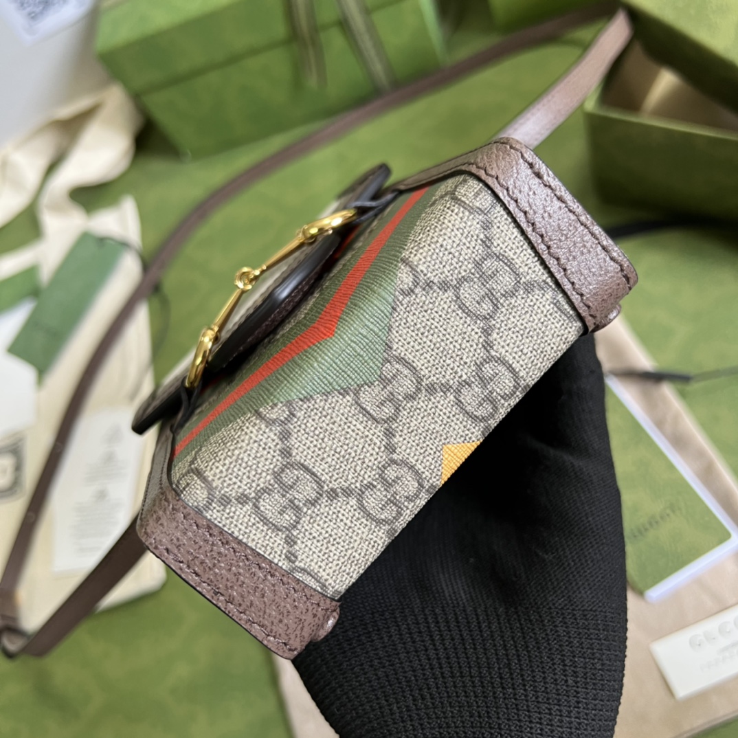 G*ucci Bag Top Quality 11.5*17*4cm