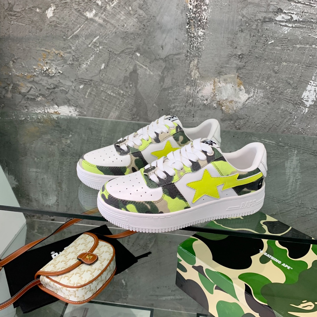 Men Women B*ape Top Sneaker
