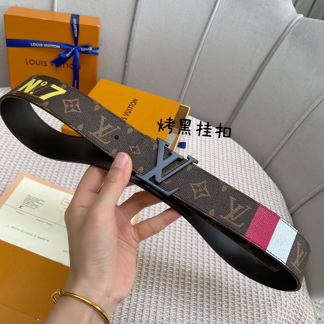 L*ouis V*uitton Belts Top Quality 40MM
