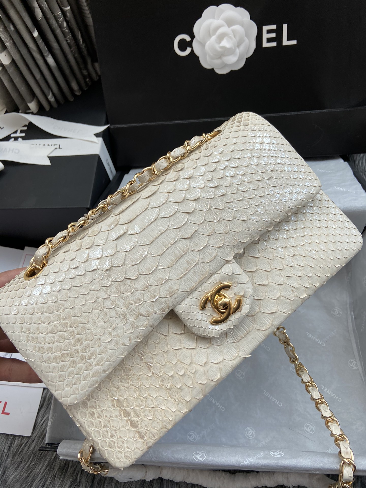 C*hanel Top Bag 25.5*7*16CM