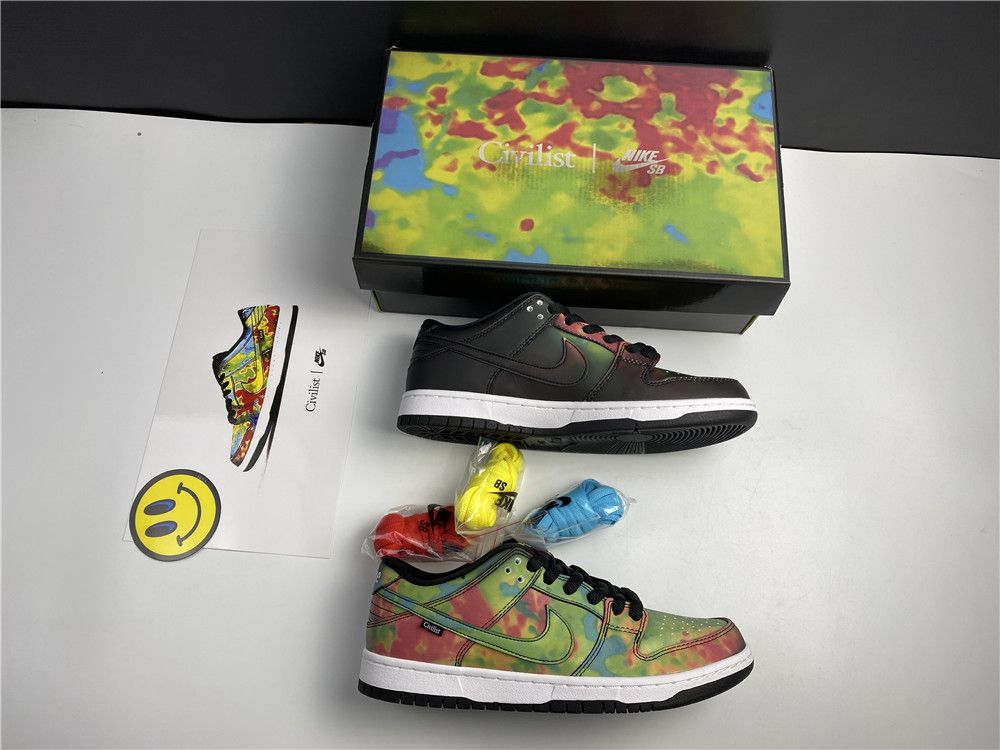 from Civilist x Nike SB Dunk Low CZ5123-001