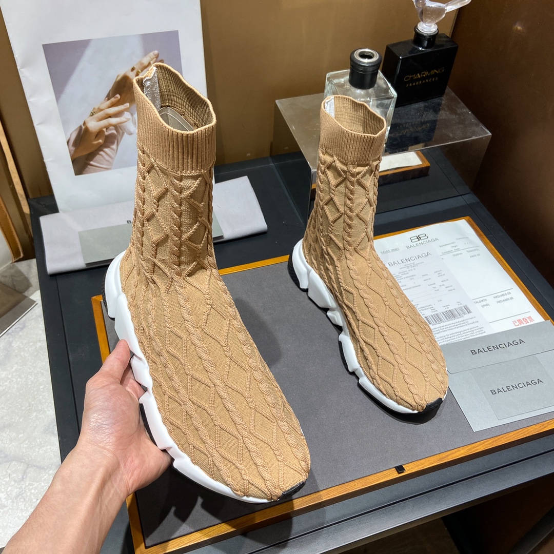 Men Women B*alenciaga Top Sneakers
