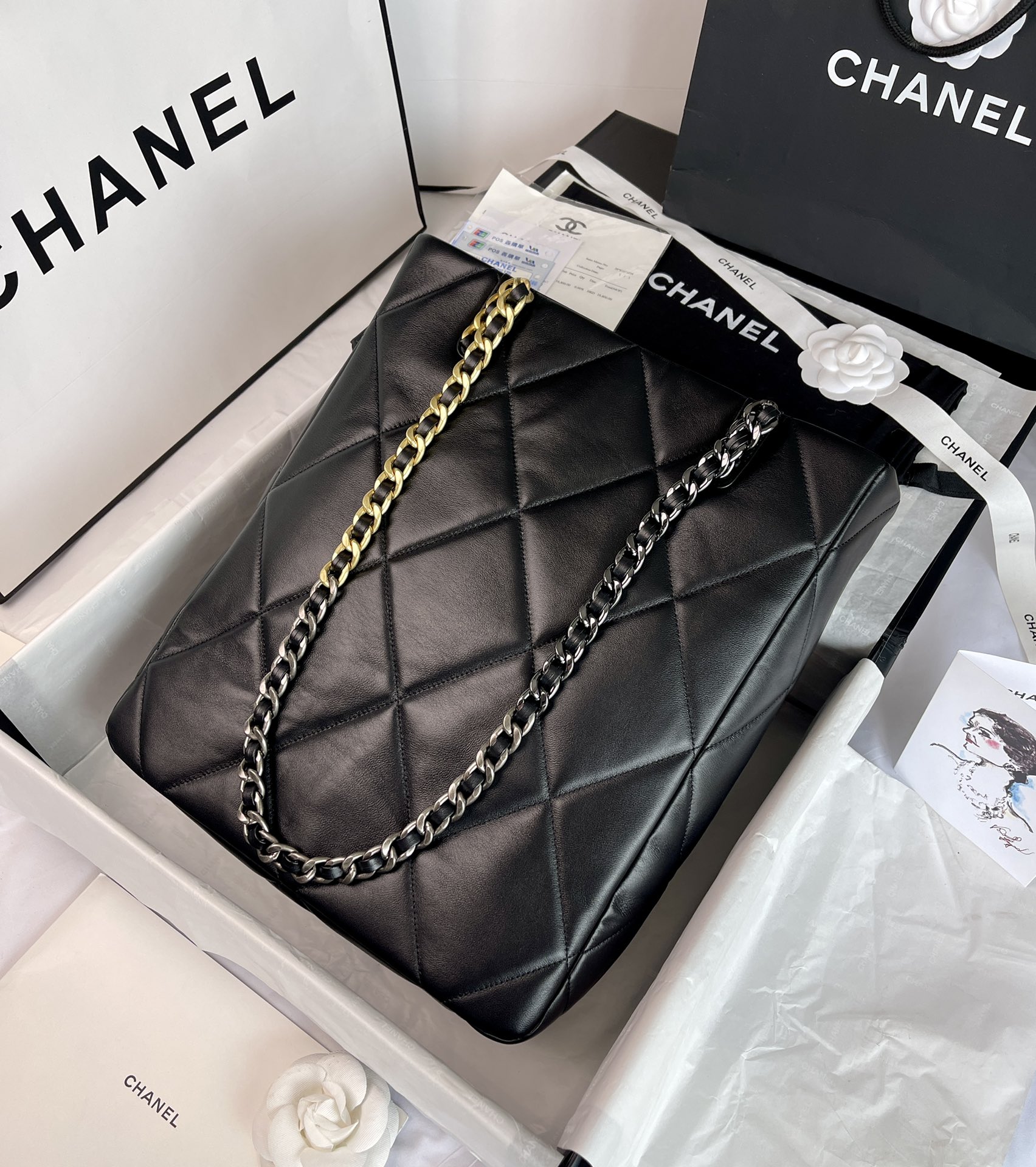 C*hanel Top Bag 30*37*10CM