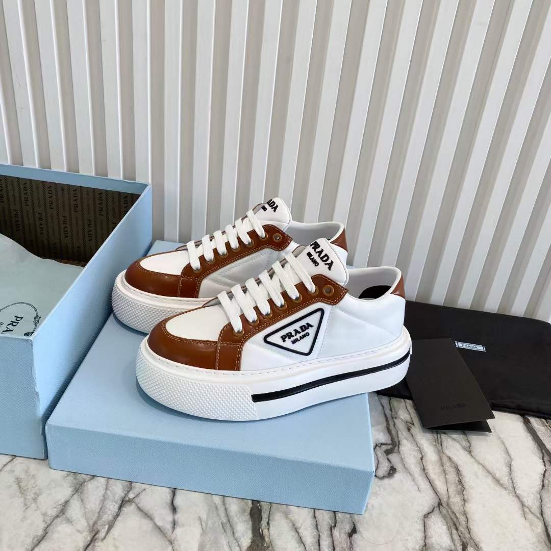 Women P*rada Top Sneakers