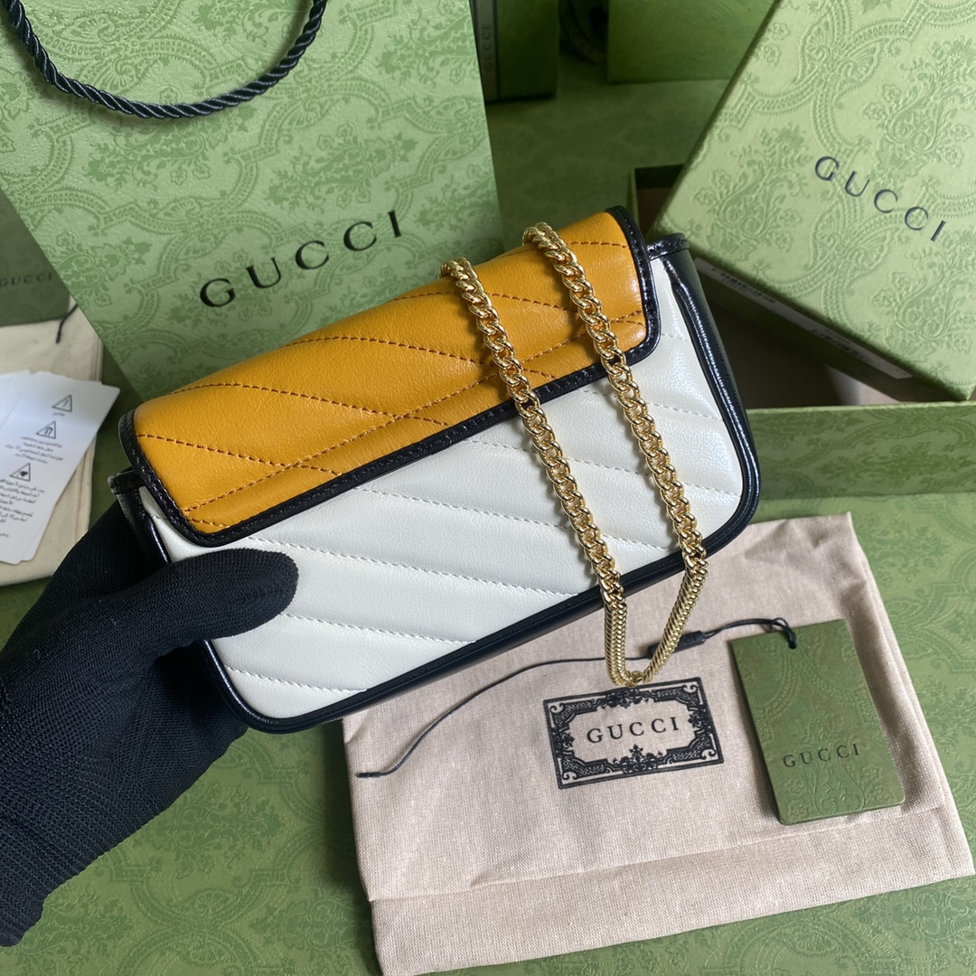 G*ucci Bag Top Quality 16.5*10.2*5.1cm