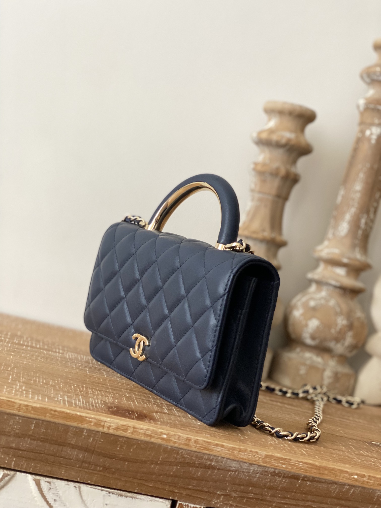 C*hanel Top Bag 19CM