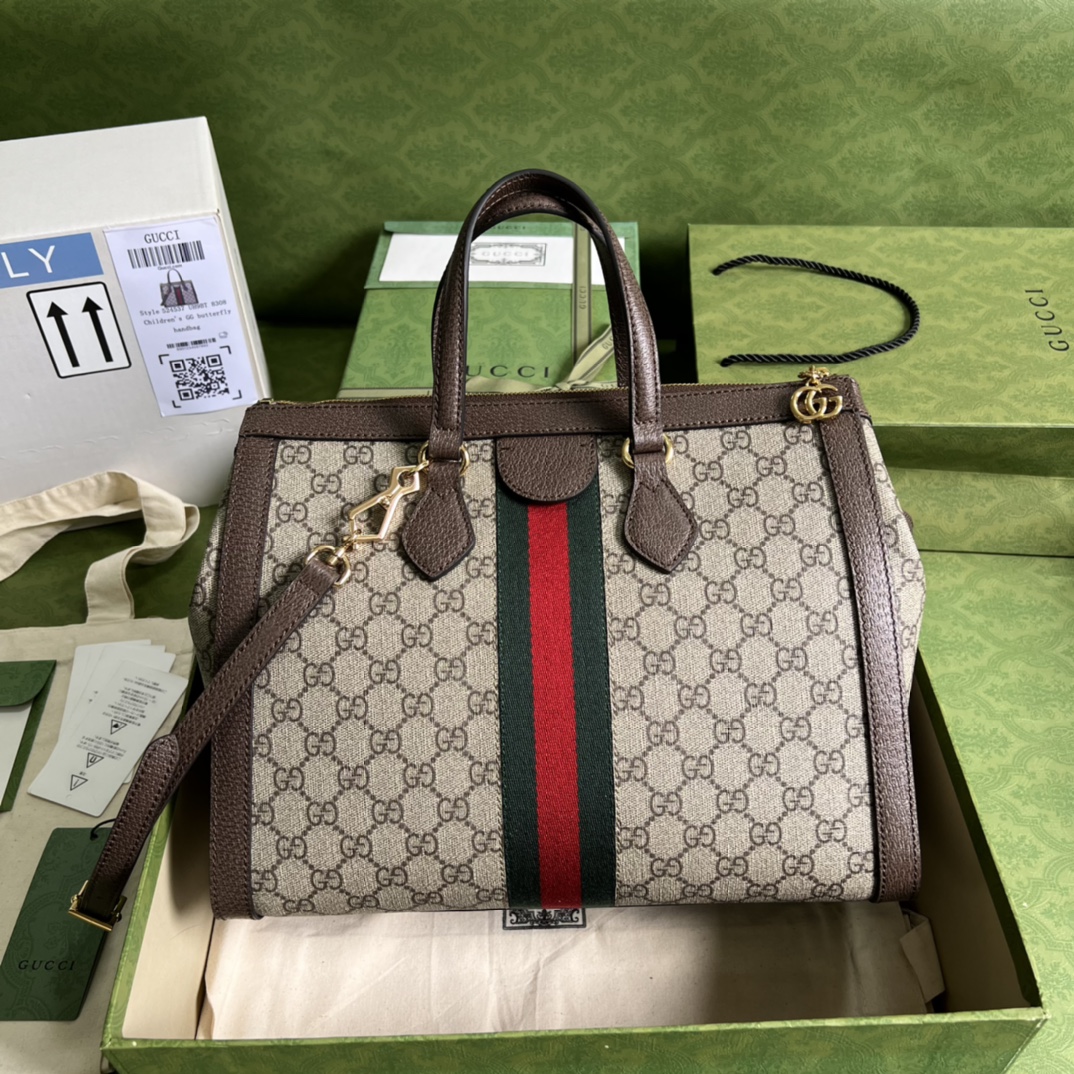 G*ucci Bag Top Quality 33*24.5*17.5cm