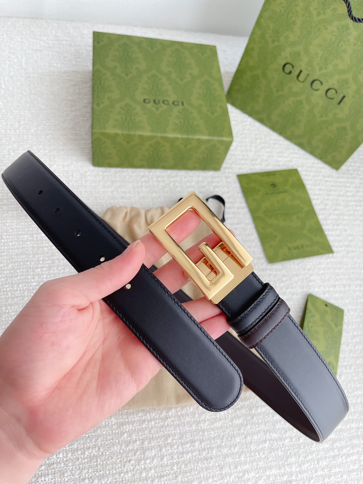 G*ucci Belts Top Quality 35MM
