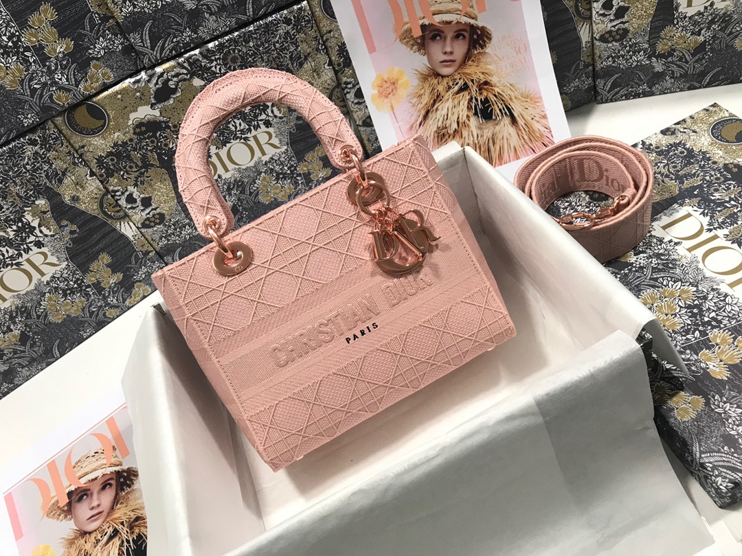 D*ior Lady handbag Top Quality 24*11*20cm