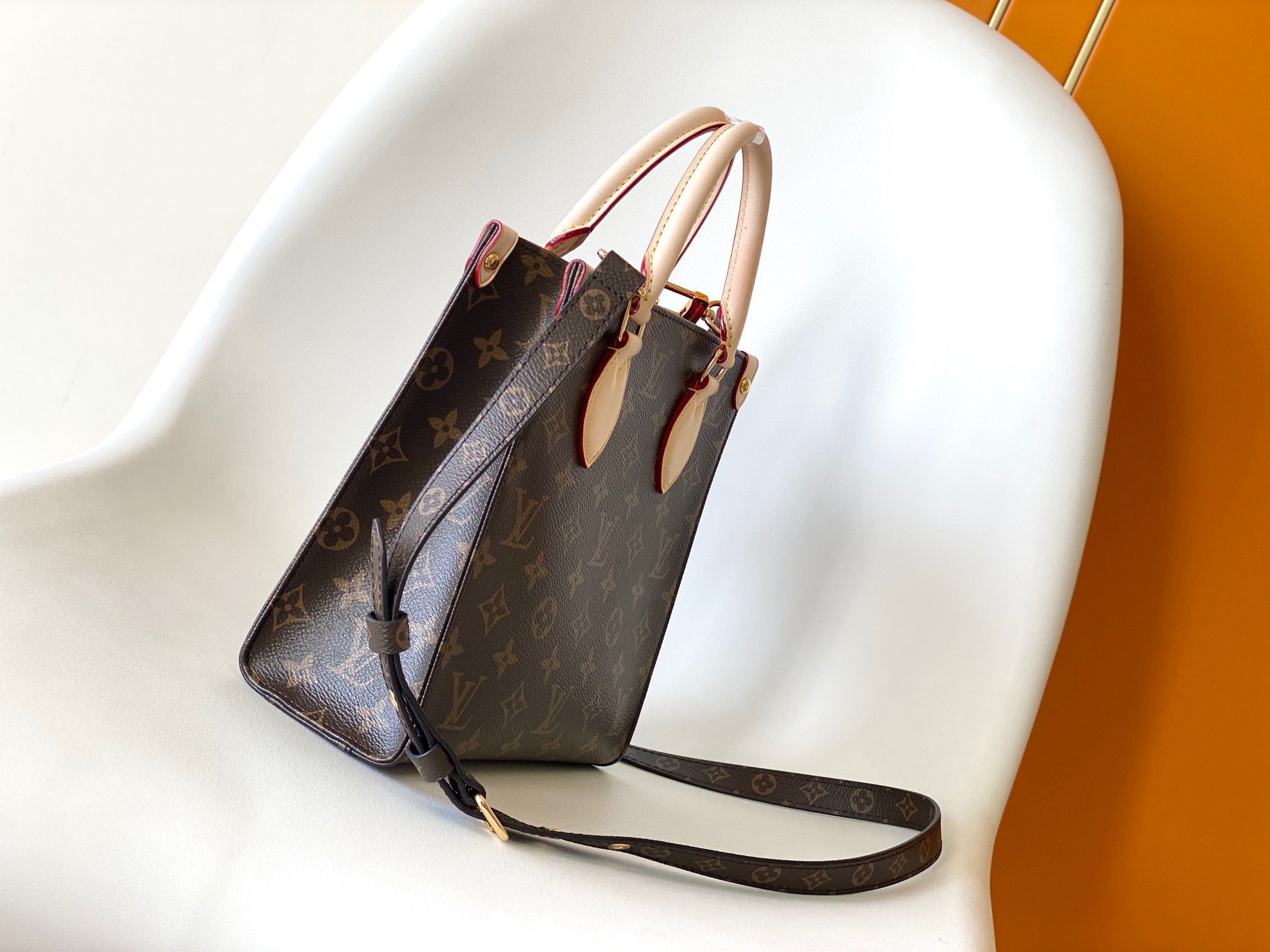 Lady L*ouis V*uitton handbag Top Quality 21.5*22*9cm