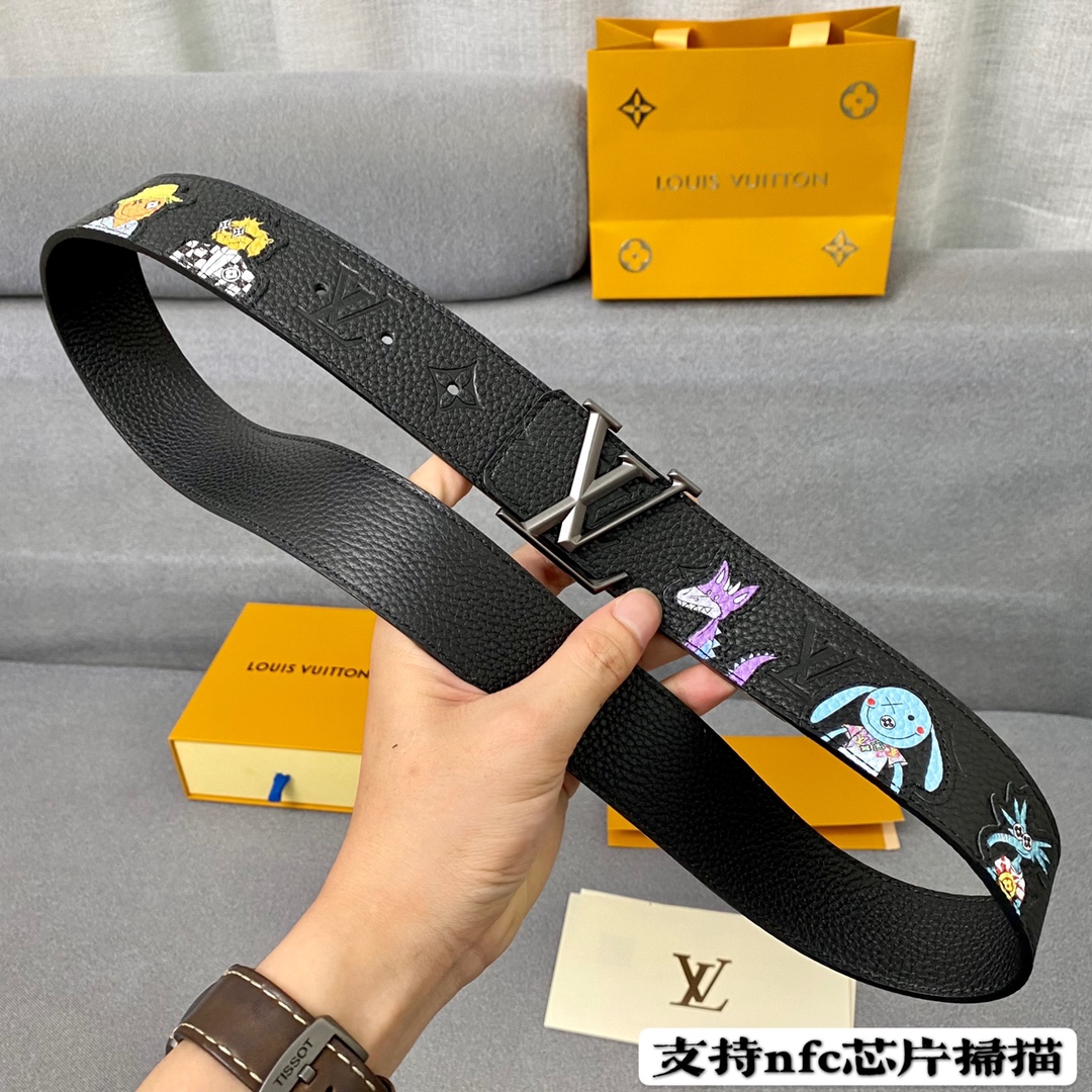 L*ouis V*uitton Belts Top Quality 40MM