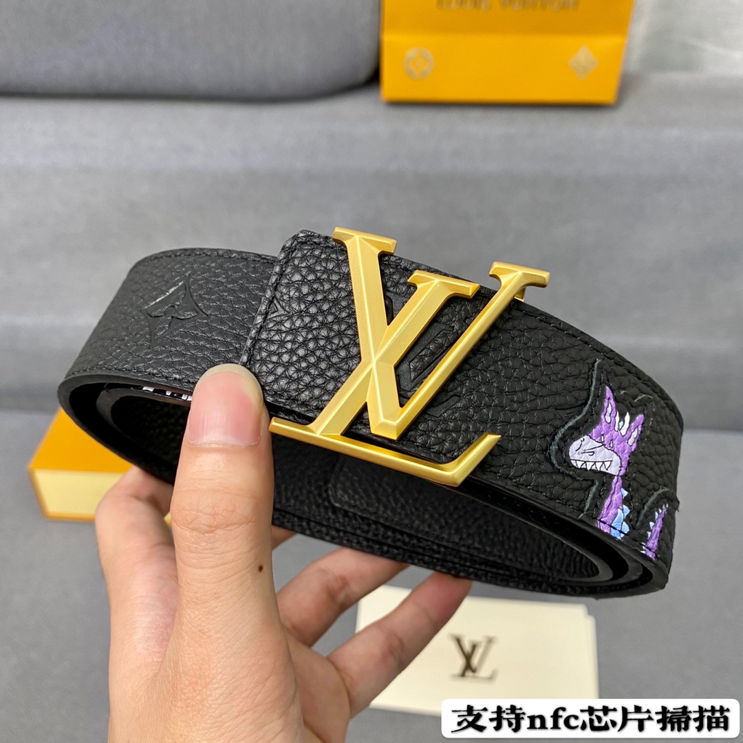 L*ouis V*uitton Belts Top Quality 40MM