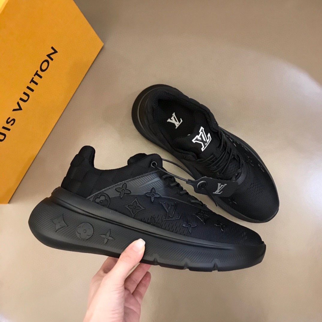 Men L*ouis V*uitton Top Sneakers
