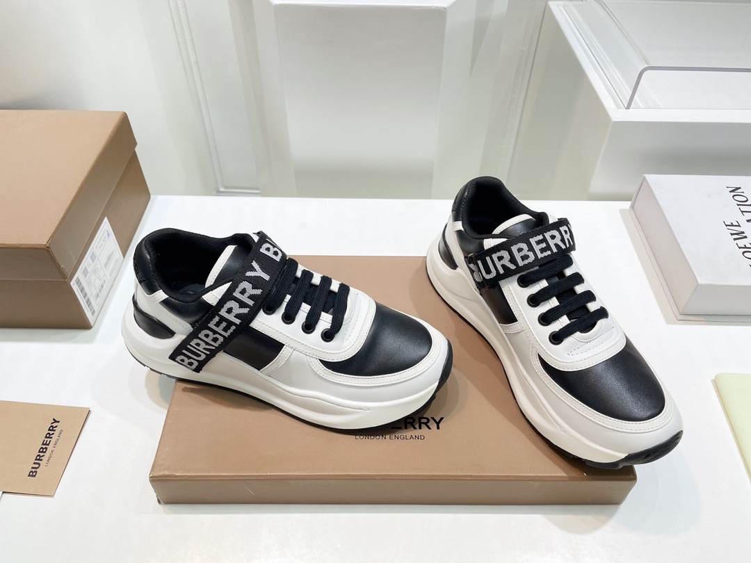 Men Women B*urberry 22vs Top Sneakers