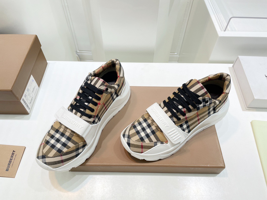 Men B*urberry vintage Top Sneakers
