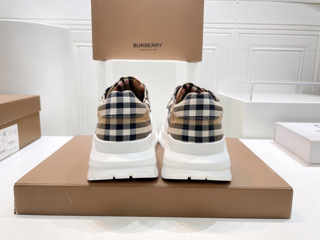 Men B*urberry vintage Top Sneakers