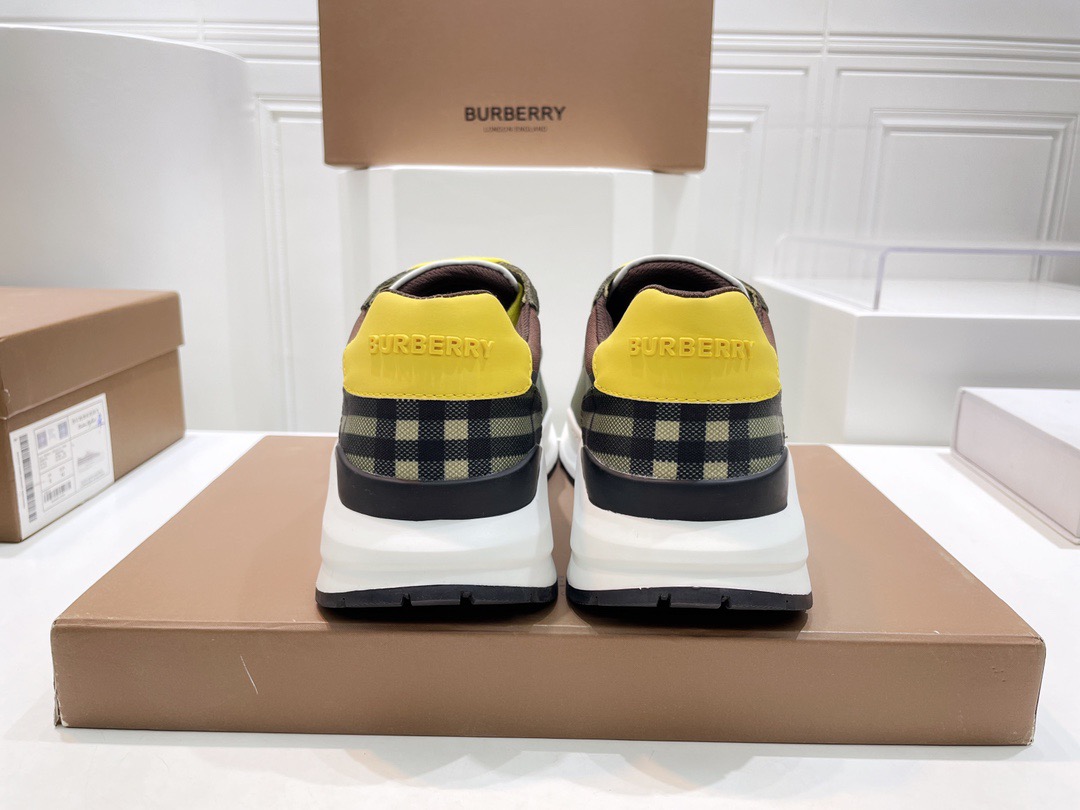 Men Women B*urberry Top Sneakers