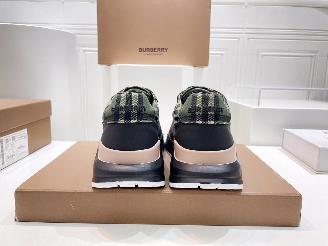 Men Women B*urberry Top Sneakers