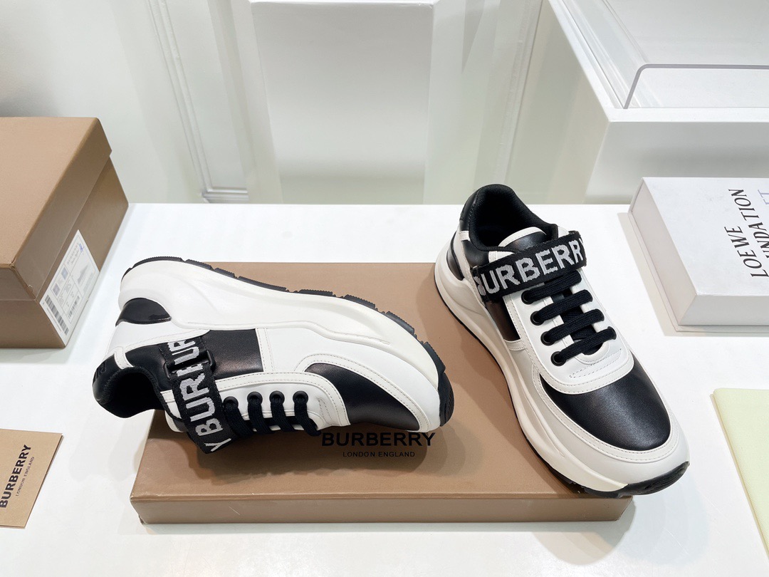 Men Women B*urberry 22vs Top Sneakers