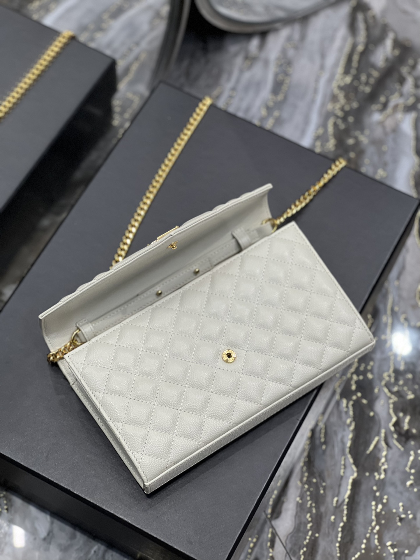 Y*SL Bag Top Quality 22.5*14*4CM