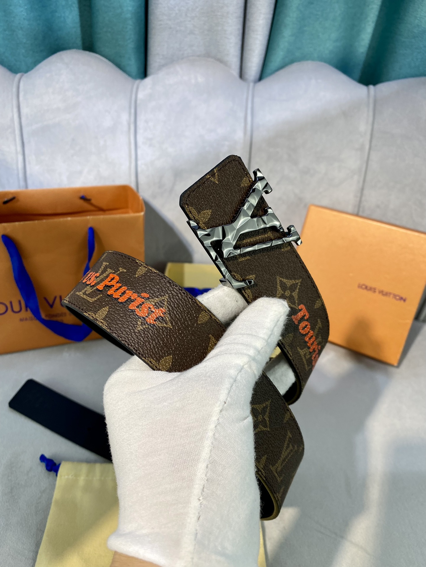 L*ouis V*uitton Belts Top Quality 40MM