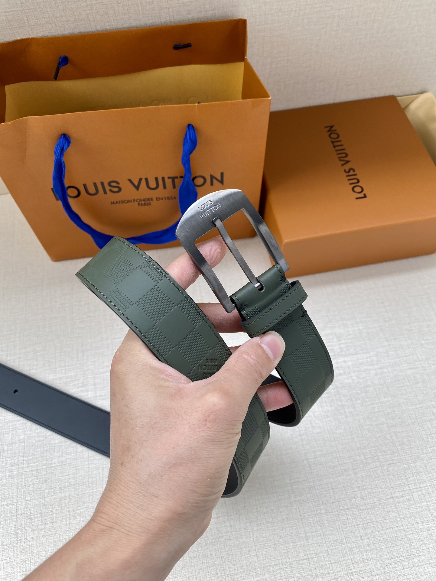 L*ouis V*uitton Belts Top Quality 34MM