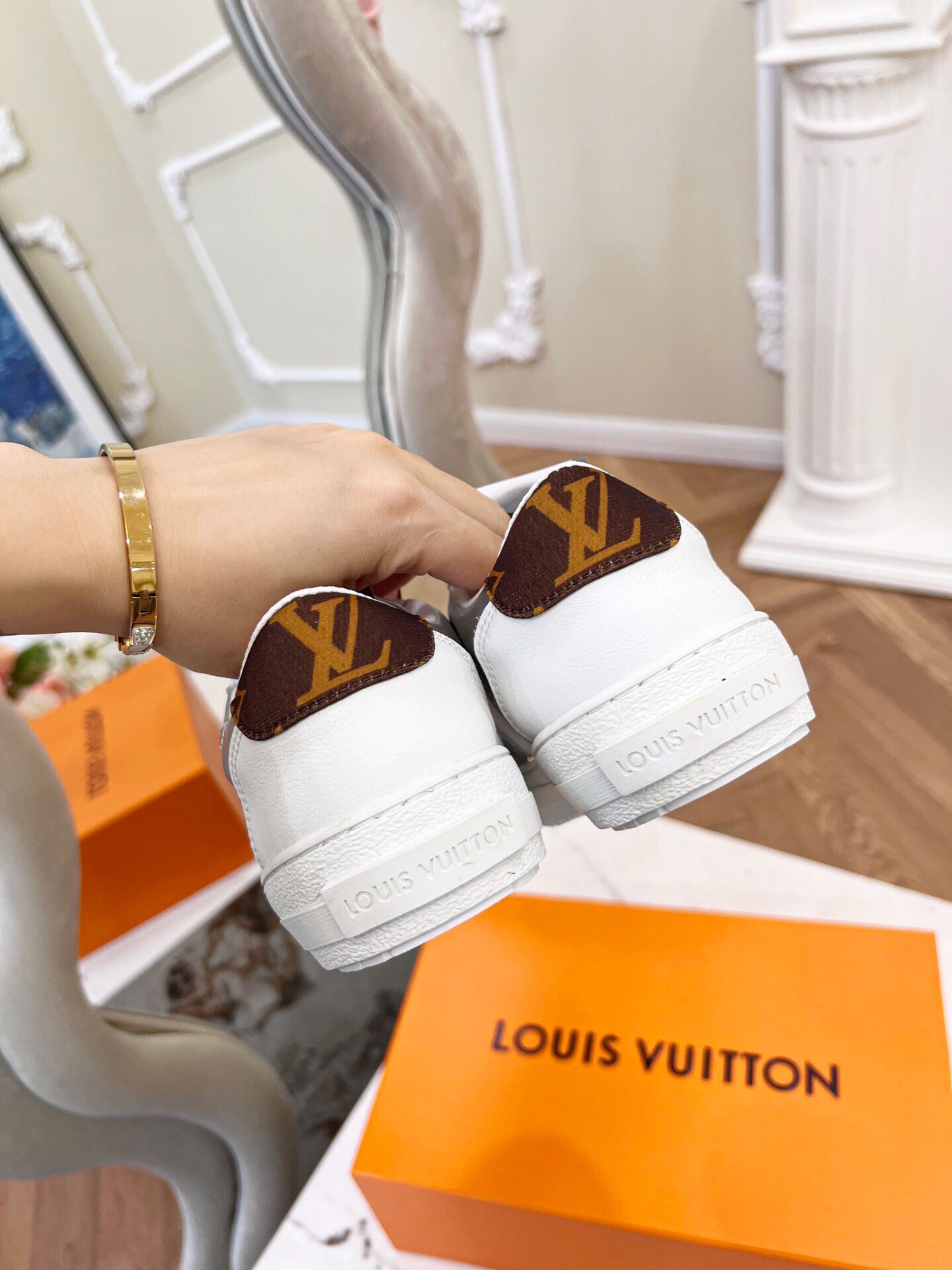 Men Women L*ouis V*uitton Top Sneaker