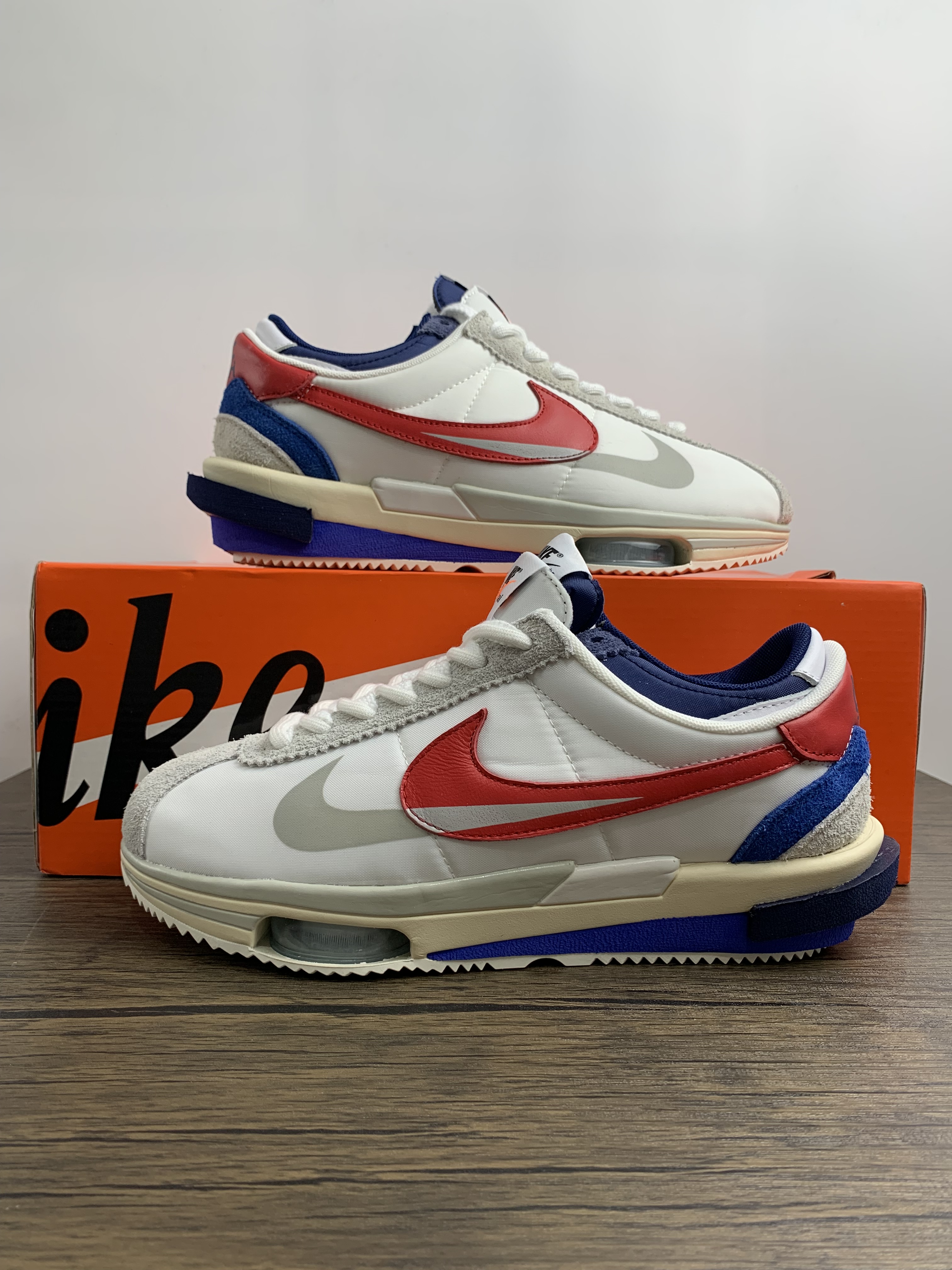 from Sacai x NIKE air Zoom Cortez 4.0 DQ0581-001