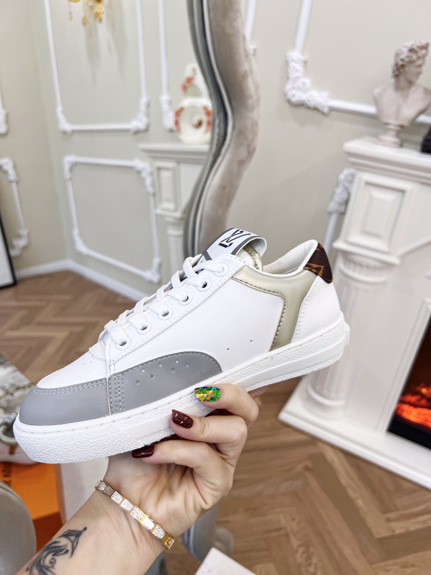 Men Women L*ouis V*uitton Top Sneaker