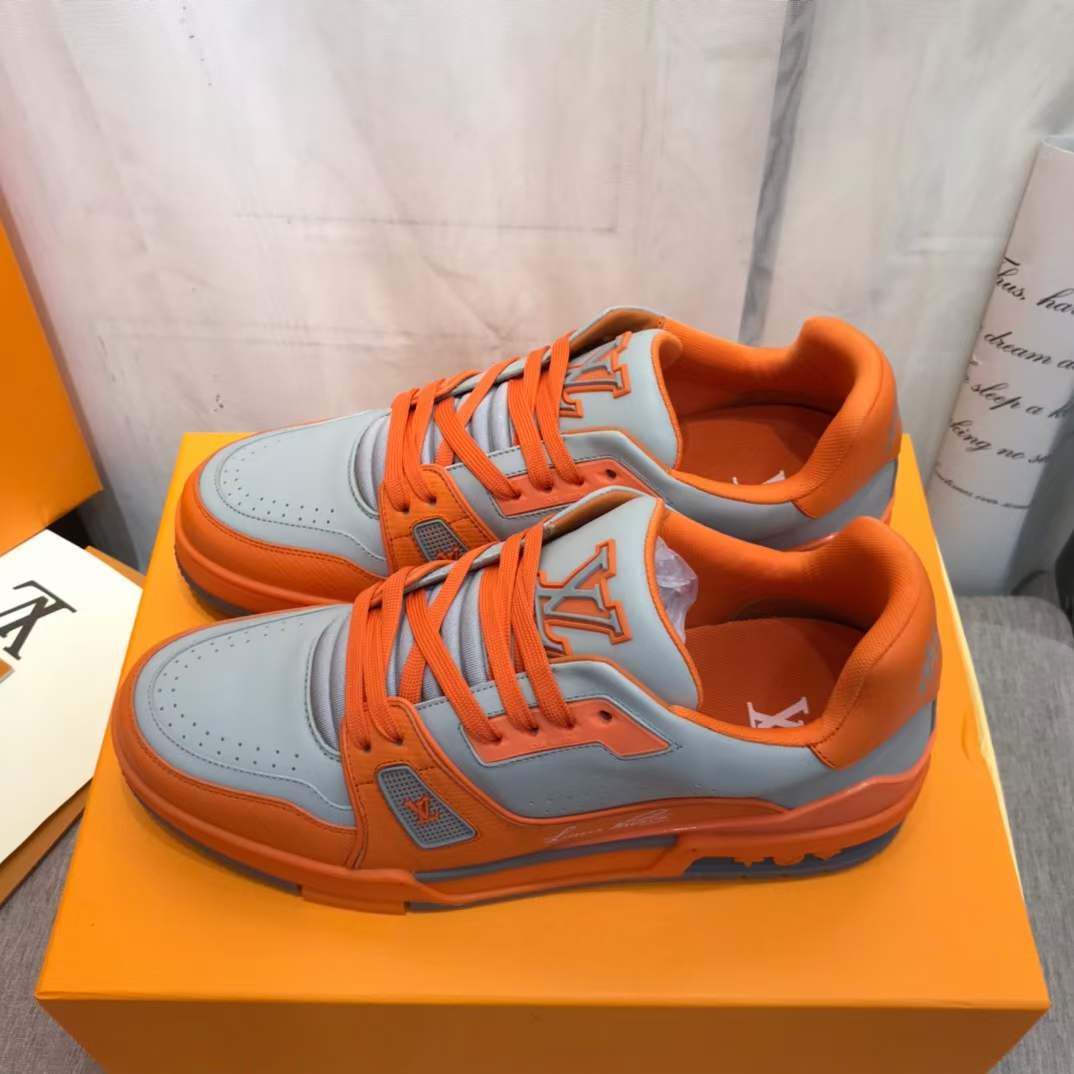 Men Women L*ouis V*uitton Top Sneakers