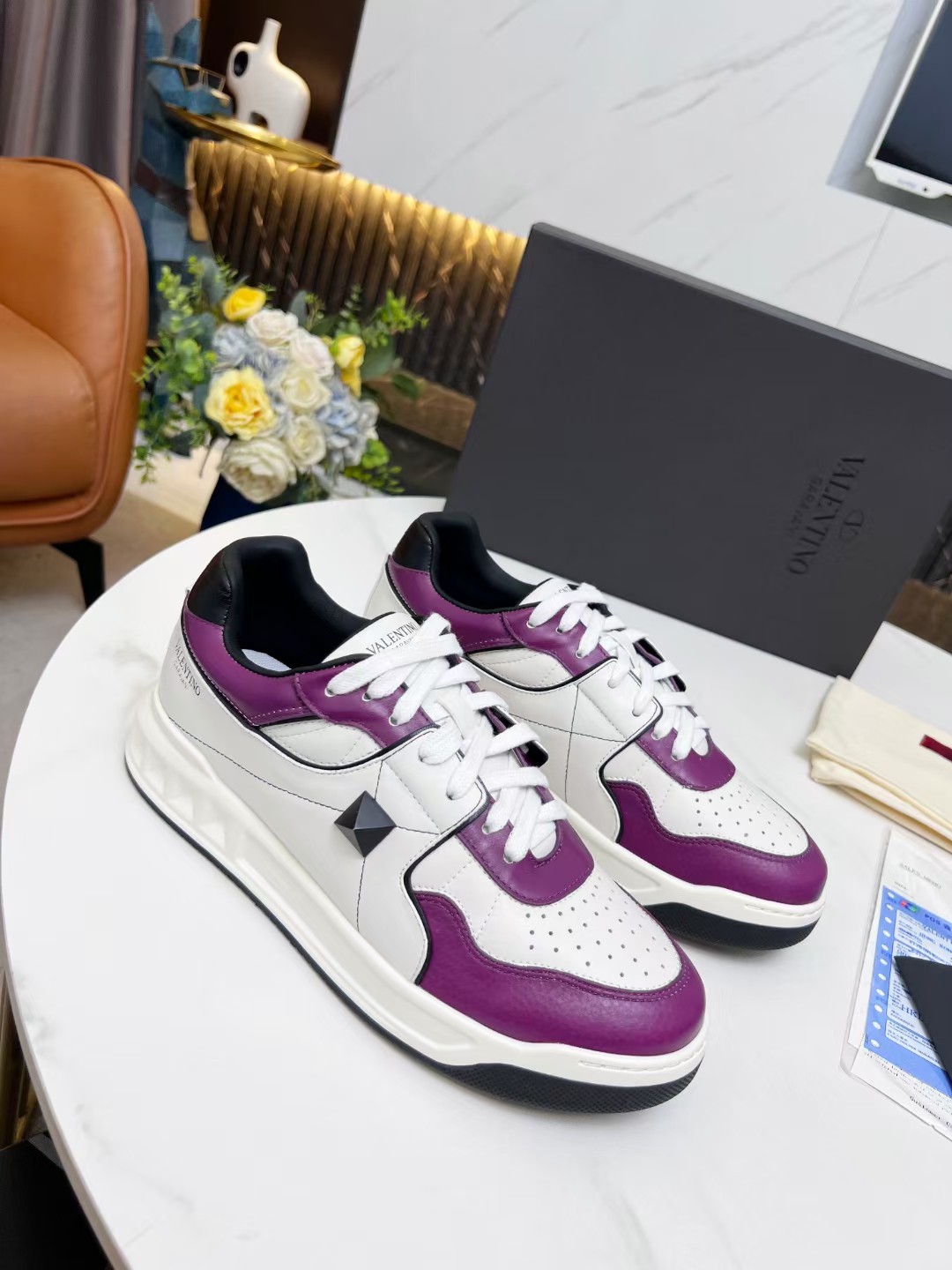 Women Men V*alentino Sneakers Maikesneakers