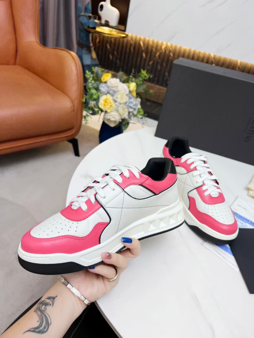 Women Men V*alentino Sneakers Maikesneakers